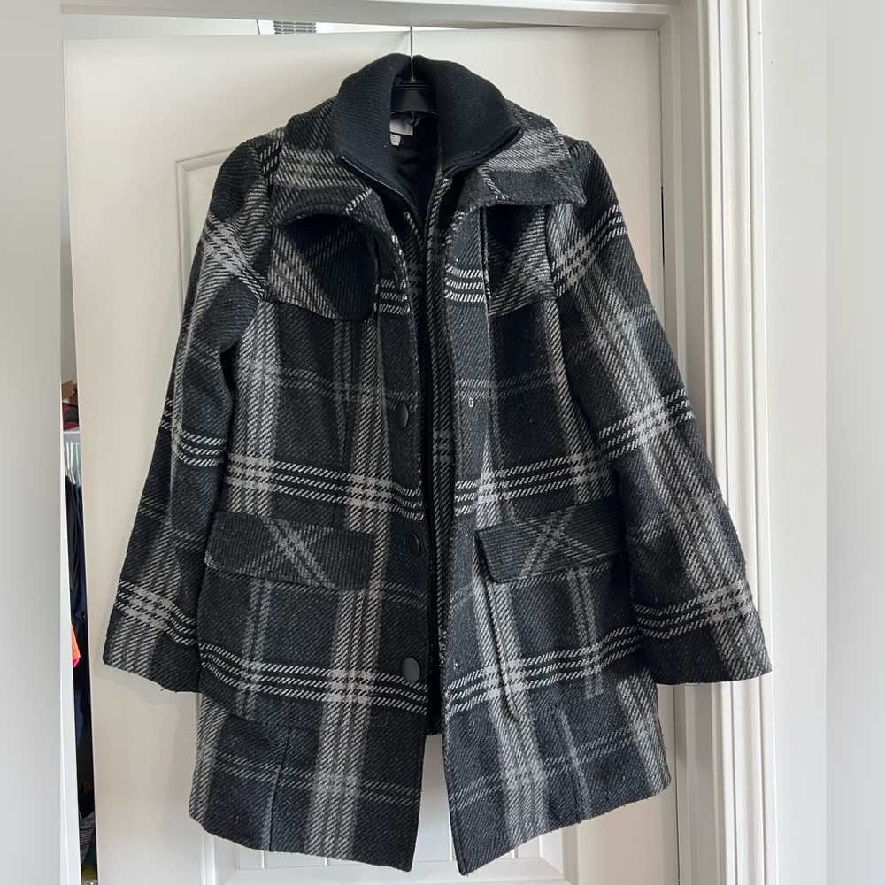 Croft & Barrow plaid coat